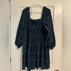 Blue/Green Plaid Old Navy Dress